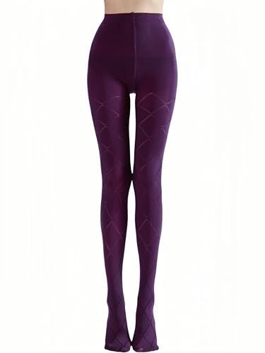 Image of Sahabowi Women Tights, Sheer High Waist Pantyhose, Vintage Control Top Stockings, Siwa9