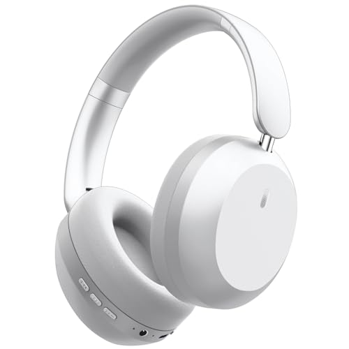 Y05 Bluetooth Headphones Wireless Over Ear Active Noise Cancelling with Microphone 48 Hours...