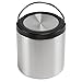 Klean Kanteen Thermobehälter-1005810 Recipiente térmico, Unisex Adulto, Acero Inoxidable Cepillado, 946ml