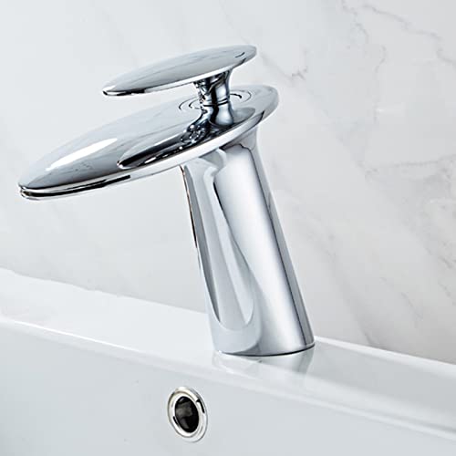 Mitigeur de lavabo cascade eau chaude froide pour robinets de lavabo design