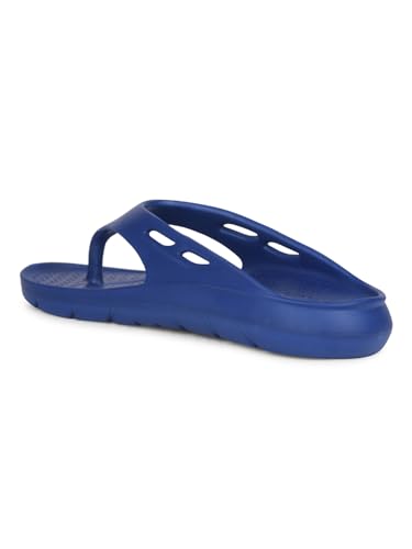Image of Floatz by Bata Men Lightweight Flip-Flops - BLUE 9 (UK)