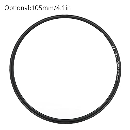 Filtro de proteção UV, lente da câmera, filtro UV protetor de vidro óptico filtro de liga de alumíni