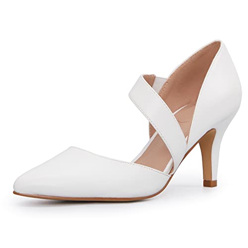 mysoft Women's Pumps Pointed Toe 3 inch Dress Shoes