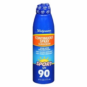 Walgreens Sport Continuous Spray Sunscreen 5 5 Ounces