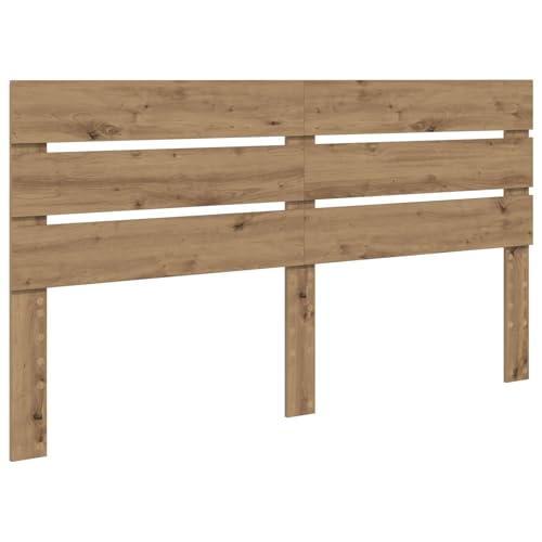 vidaXL Cabecero Roble Artesanal 180 cm Madera de ingeniería, Diseño Moderno de Dormitorio, cabecero Rectangular, Muebles duraderos, Ropa de Cama contemporánea para tu Espacio de sueño