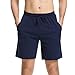Irdcomps Kurze Schlafanzughose Herren Pyjamahose Schlafshorts Baumwolle Schlafhose Männer Bermudahose Freizeithose Shorty Sport Shorts Sommer Pyjama Hose mit Taschen Blau XL Ort mit günstig Kaufen-Irdcomps Kurze Schlafanzughose Herren Pyjamahose Schlafshorts Baumwolle Schlafhose Männer Bermudahose Freizeithose Shorty Sport Shorts Sommer Pyjama Hose mit Taschen Blau XL