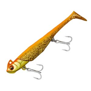 ダイワ(DAIWA) ヒラメ ワーム フラットジャンキー ロデム3 14g オレンジゴールド ルアー