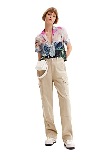 Desigual Women's Regular Woman Non Denim Long Trousers4