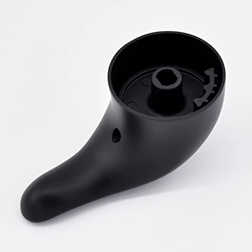 Poignée de douche de rechange noire mate 100657 pour mitigeur Moen