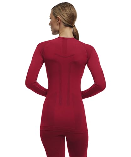 FALKE Women's Warm Round Neck W L/S Sh Functional Yarn Quick Dry 1 Piece Base Layer Top (Pack of 1) - Image 3