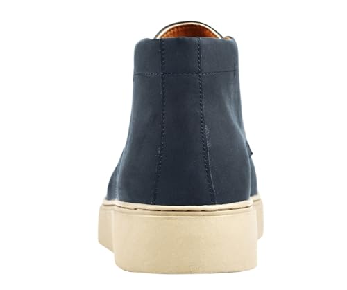 Image of Amali Casual Chukka Boots for Men, High-Top, Lace Up Suede Men's Shoes, Desert Boots with Crepe Rubber Sole