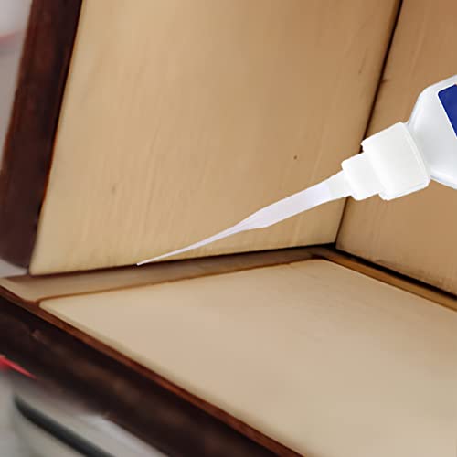 150 Pieces Glue Extender Precision Applicator Precision Micro CA Glue Tips for Bottles with Nozzle for Hobby, Crafting, Lab Dispensing