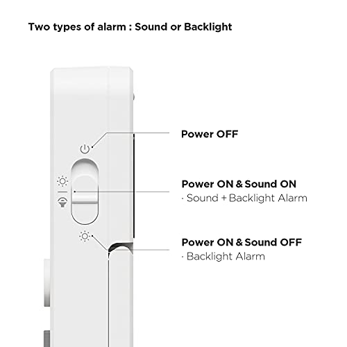 Mooas Single Backlight Cooking Timer,Digital Kitchen Timer,Timer With Alarm,Snooze,Count Up/Down,Big Digits Loud Alarm,Magnetic Timer, Digital Timer For Kids Teachers,Backlight Timer,Kitchen Timer #TOP5