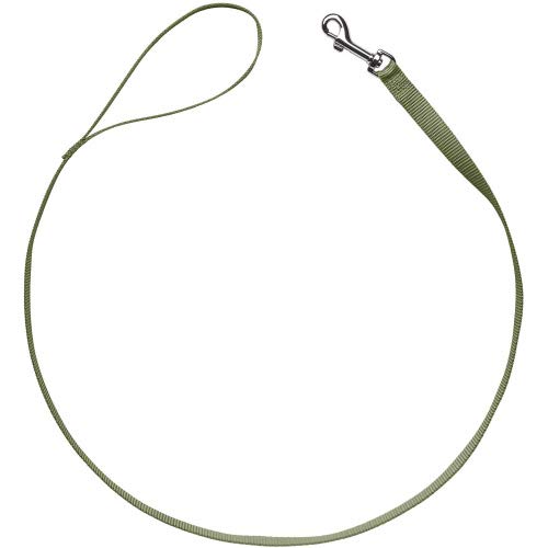 HUNTER Führleine London MINI | Olivgrün | Größe 10/140 | weich & leicht | reißfest &...