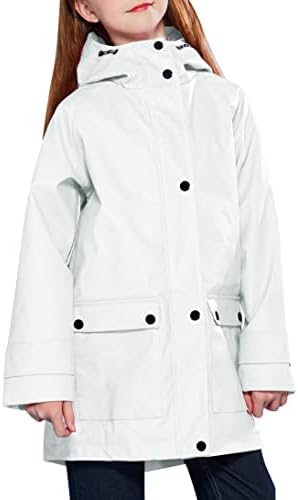 maoo garden Jaqueta de chuva para meninas, meninos, leve, imperme...