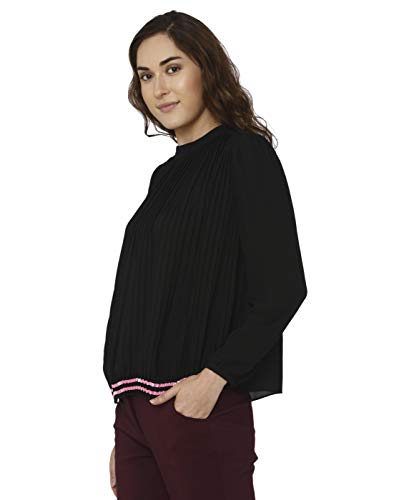 Image of VERO MODA Women's Solid Regular Fit Top