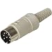Produktbild Hirschmann 930 017-517-1 DIN-Rundsteckverbinder Stecker, gerade Polzahl (num): 6 Grau 1St.