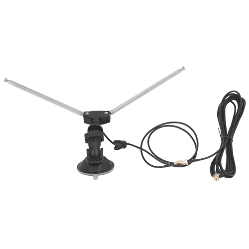 Antena Receptora SDR Kit de Antena Dipolo Multiusos con Cable RG174 de 60 Cm y Conector Macho SMA para Principiantes SDR