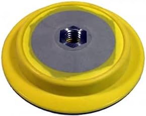 Starcke Premium 5 Inch Sander Backup Pad (5 Pack - 5/16-24 Male Thread Soft Edge, PSA - Low Profile)