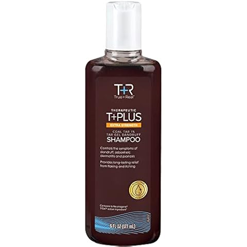 True+Real Coal Tar Therapeutic Tar Gel Anti-Dandruff Shampoo 1% Coal Tar, 6 Ounce Cover