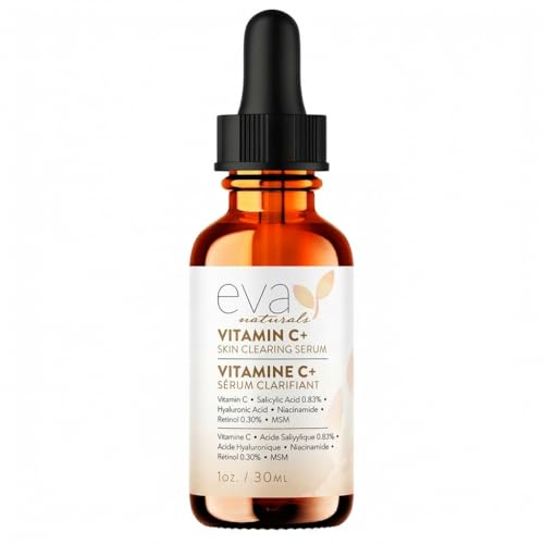 Vitamin C Serum for Face with Retinol (0.30%) & Salicylic 0.83% + Hyaluronic | Skin Refining Facial Serum for Uneven Tone, Texture & Hydration | Lightweight Daily Skincare for All Skin Types