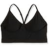 NIKE-Womens-Pro-Indy-Sports-Bra Nike Women's Dri-Fit Indy Training Bra (Black, Small)