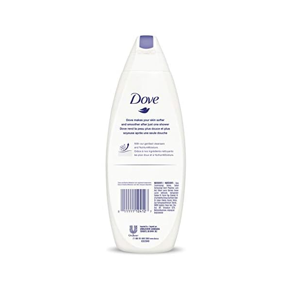 Dove Deep Moisture Body Wash For Dry Skin Moisturizing Body Wash Transforms Even The Driest Skin In One Shower , 22 Fl Oz (Pack of 4)