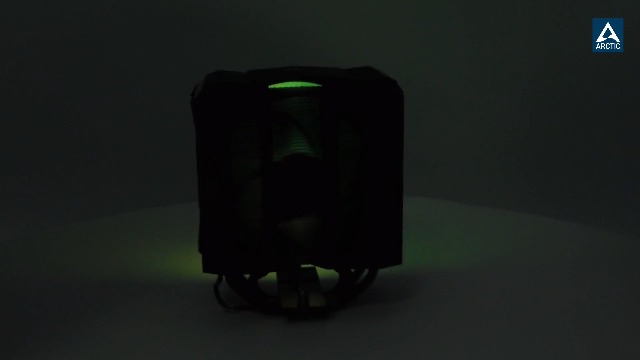 Image of ARCTIC Freezer i35 A-RGB - Single Tower CPU Cooler with A-RGB, Intel Specific, Pressure Optimized 120 mm P-Fan, 200-1700 RPM, 4 Heat Pipes, incl. MX-5 Thermal Paste - Black