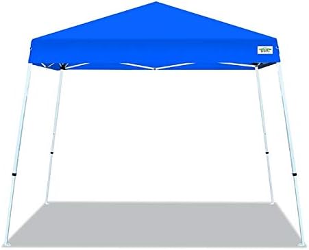 Miniatura 2 de 2 toldos azules (10 x 10 pies)  poliéster de nailon de 10 pies, incluye bolsa de transporte