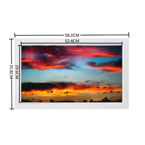 Image of 24-inch, 27-inch, 32-inch HD Digital Photo Frame, Building Advertising Machine, Video Player, Easy to Set Up, with Motion Sensor(Black,24 inches)