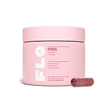 FLO PMS Vitamins for Women, 30 Servings (Pack of 1) - Proactive PMS Relief - Targets Hormonal Acne, Bloating, Cramps, & Mood Swings with Chasteberry, Vitamin B6, & Lemon Balm