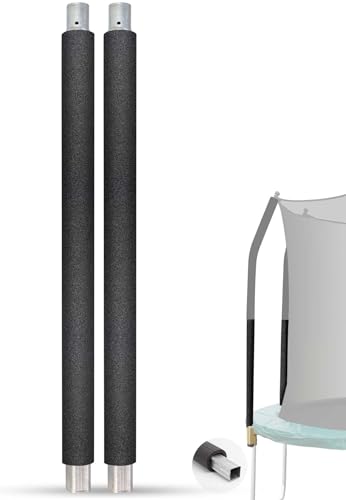 Image of Trampoline Poles Replacement for Skywalker Or Jumpzylla,Galvanized Trampoline Enclosure Pole for Skywalker or Jumpzylla,Replace Parts#4201 4202 4135 OR for Jumpzylla 8ft 10ft&12ft 14ft