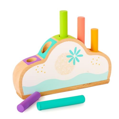 Image of Curious Cub Foldable Jungle Gym for Kids Indoor | Contain Rock Climbing for Kids At Home, Gymnastic Rings (Pop-up)