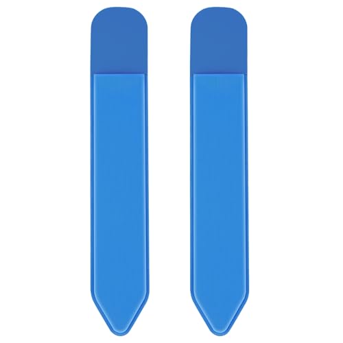Image of MoKo Adhesive Pencil Case Holder Sticker for Apple Pencil, 2Pcs Cobalt Blue | Elastic Pencil Pocket Pouch, Adhesive Sleeve, Attached to iPad Case, For Pro /USB-C /1st /2nd Gen and Similarly Stylus Pens