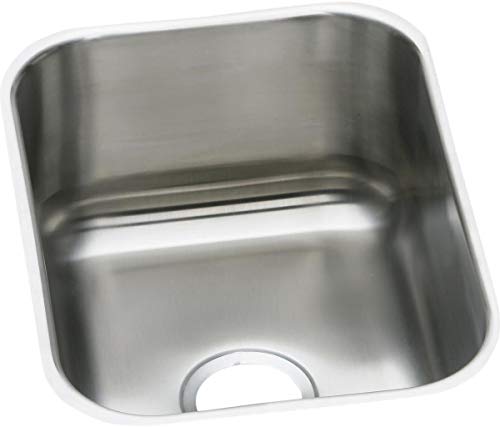 Elkay DXUH1318 Dayton Single Bowl Undermount Stainless Steel Bar Sink, 16 x 21