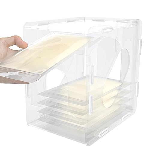 Image of Freeze Organizer for Breast Milk Storage Bags, Container Storing First-In First-Out System for Freezing Breastmilk to Feed Baby,Reusable Breastfeeding Essentials,Highly Clear Breast Milk Storage Tower