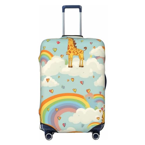 Housse de valise élastique lavable et anti-rayures noire