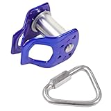 Zip Line – robustes Trolley-Slider-Set, schnell eingerichtetes -Set mit Trolley und Karabiner, Spielplatzschieber für Kinder ab 5 Jahren, Slacklines Ziplinee