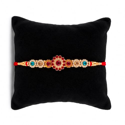 Image of SPRAWA Rakhi For Brother | Designer Bro Rakhi Raksha Bandhan Gift Band Bracelet for bhai bhaiya