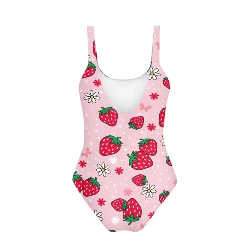 Image of Ystardream Teen Girls One Piece Swimsuit Beach Athletic Bathing Suits Quick Dry