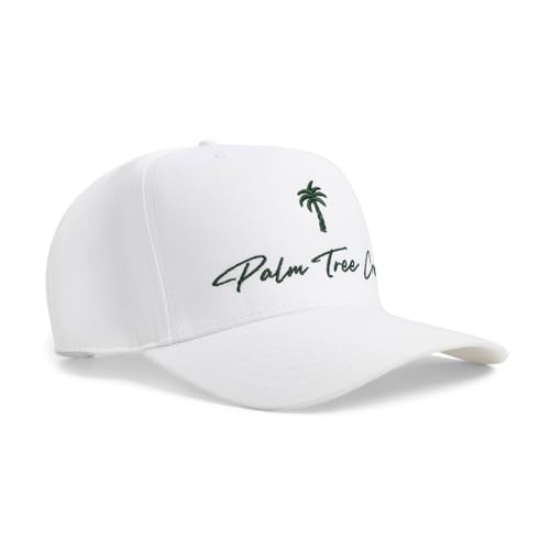 Image of Palm Tree Crew Men's Adjustable Snapback Embroidered Logo Crew Hat