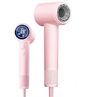 【新品・30％OFF】RUNCTY ドライヤー 大風量 ヘアドライヤー(ピンク) 大風量 低温風 遠赤外線 低電磁波 ヘアケアドライヤー ピンク