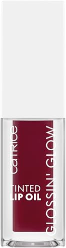 Catrice | Glossin’ Glow Tinted Lip Oil | High Shine, Moisturizing Lip Stain | With Cherry & Pomegranate Oil | Vegan, Gluten Free & Cruelty Free (070 | Make A Move)