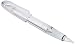 Produktbild Online Schreibgeräte 20020/3D Füllhalter Air Grey, Dreiecksform, ergonomisches Griffstück, Iridiumfeder F (fein), stabiler Metall-Clip, inkl. Tintenpatrone blau