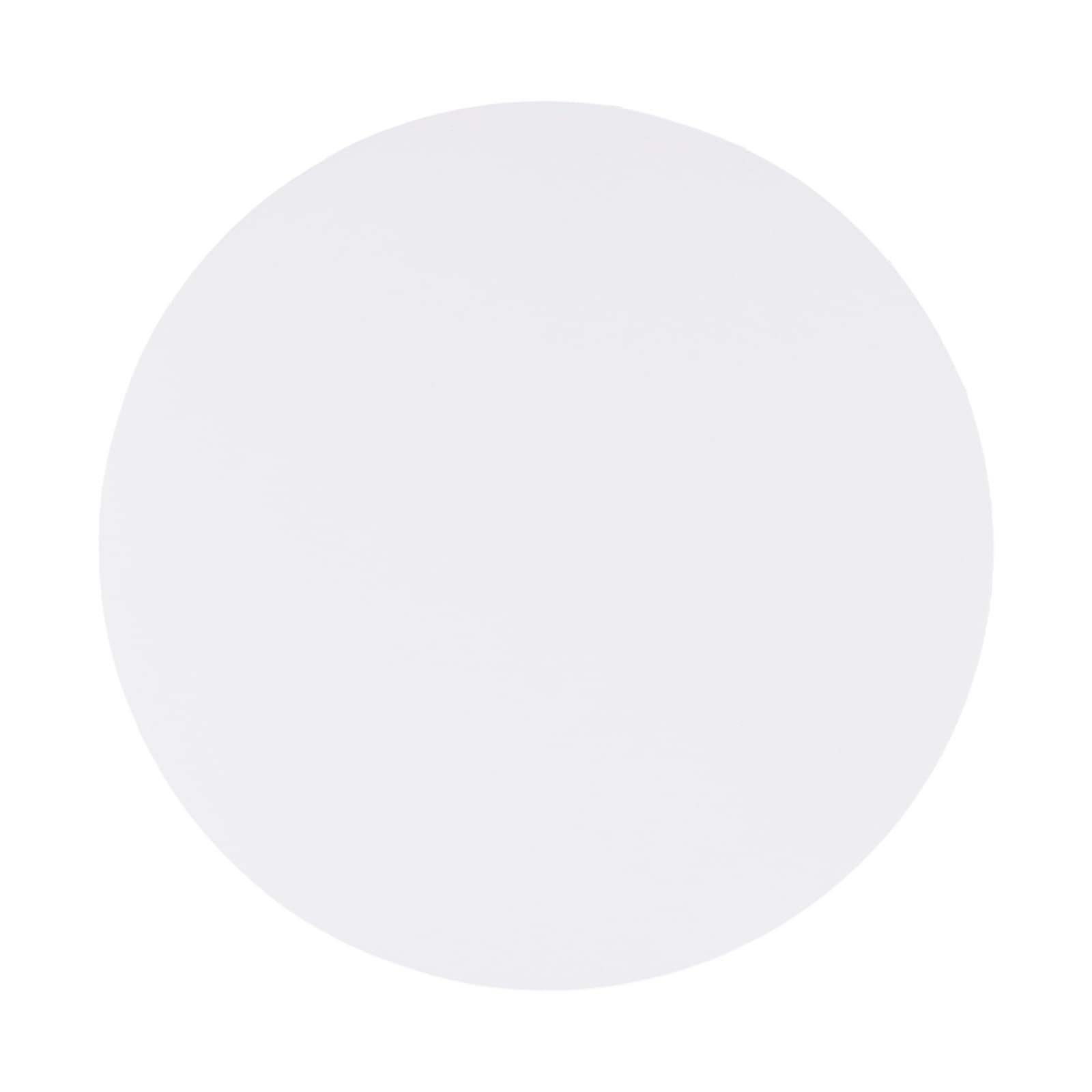 LEXININ Tablero de tarjetas de pastel blanco de 25 cm, base redonda para tartas y cupcakes