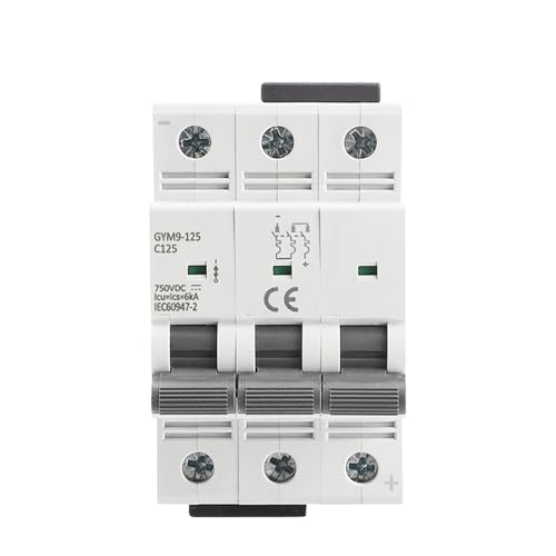 Disjoncteur GYM9-125 DC protégeant vos batteries contre la surcharge 750V 80A - 2