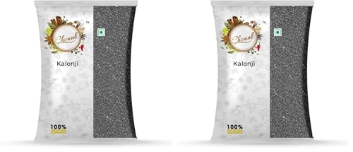 Image of Chounk Black Kalonji Seeds 100g (Pack of 2) | Black Cumin Seeds for Hair Growth | Kala Jeera Culinary Spice Health Benefits Source of Antioxidants