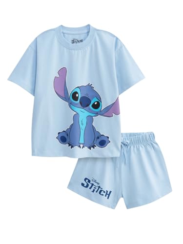 Image of Nap Chief Kids Cotton Disney Character Co ord Set for Girls, T Shirt and Shorts for Casual Wear