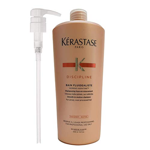 Discipline Bain Fluidealiste Smooth-in-Motion Shampoo 34 Oz With Pump
