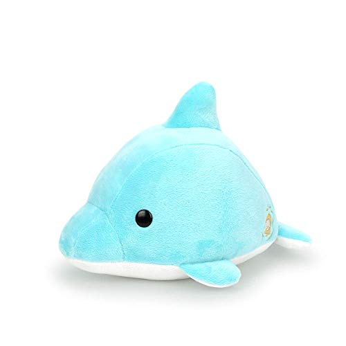 Bellzi Baby Dolphin Cute Stuffed Animal Plush Toy - Adorable Soft Dolphin Toy Plushies and Gifts - Perfect Present for Kids, Babies, Toddlers - Dolphi